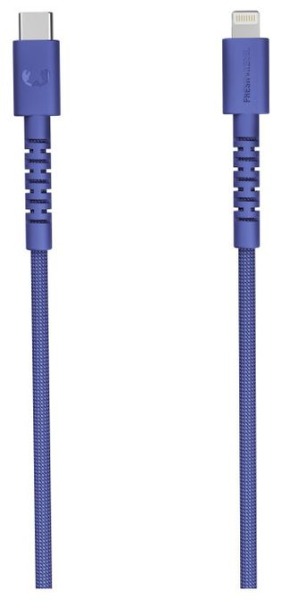 Stecker Rundkabel Lightning auf USB C 2 m  FlexWave (Blau) 