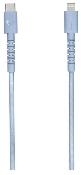 Stecker Rundkabel Lightning auf USB C 2 m  FlexWave (Blau) 