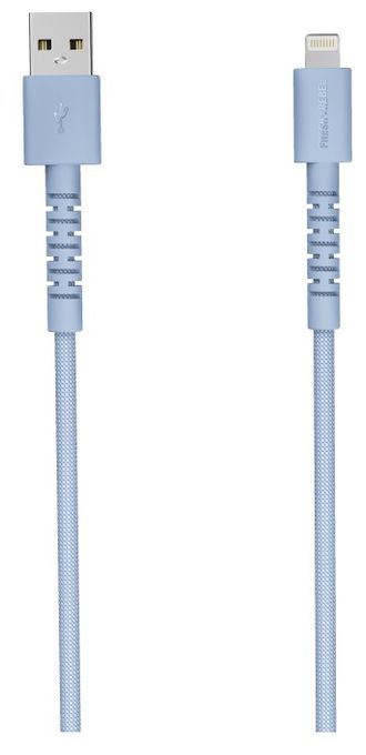 Stecker Rundkabel Lightning auf USB A 2 m  FlexWave (Vivid Blue) 