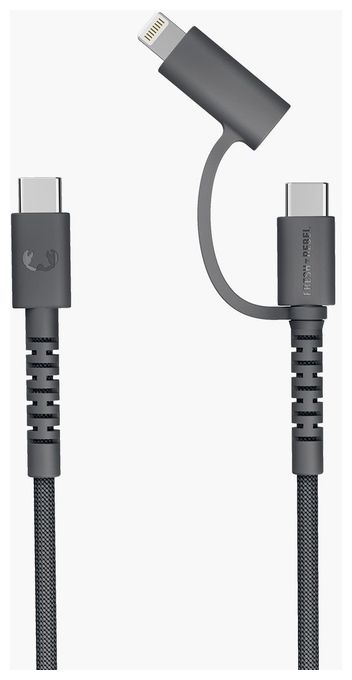 Stecker Lightning auf USB C 2 m  FlexWave (Schwarz) 