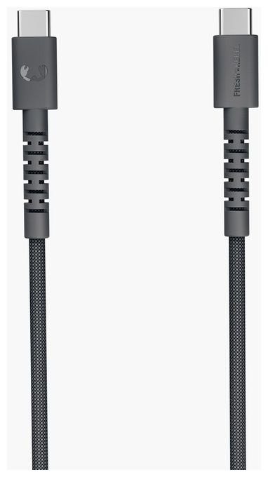 Stecker Rundkabel USB C auf USB C bis 60 W 3 m  FlexWave (Schwarz) 