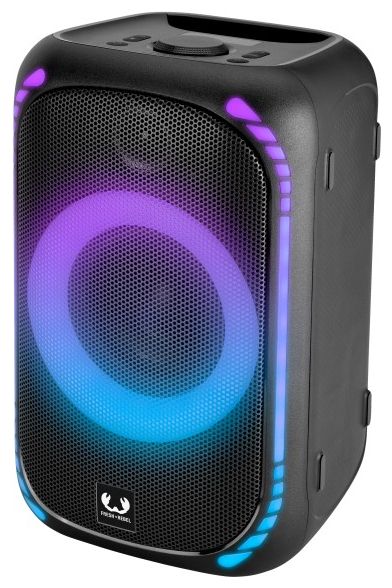 50 W Bluetooth Lautsprecher IPX7 Laufzeit bis 20 h  Party Loud Medium (Schwarz) 