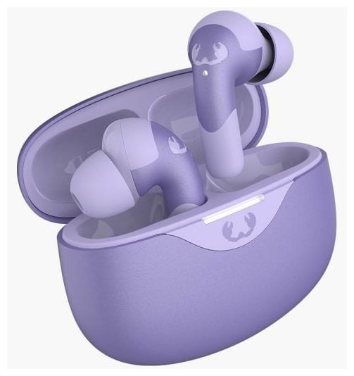 In-Ear Bluetooth Kopfhörer kabellos 34 h Laufzeit IPX4  Twins Ace (Lila) 