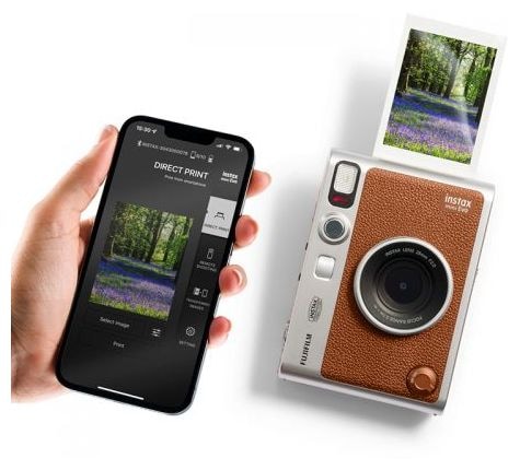  Instax Mini Evo (Braun, Silber) 