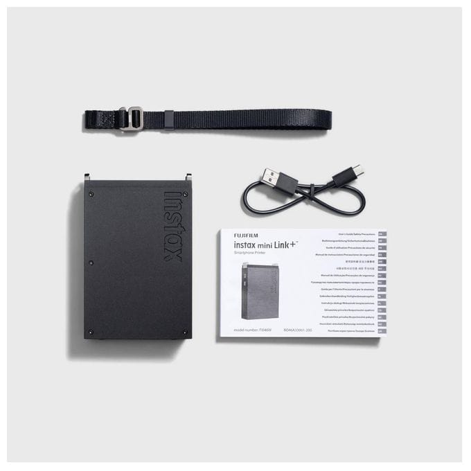2.4" x 1.8" (6.2x4.6 cm) Foto Drucker  Instax Mini Link+ (Schwarz) 