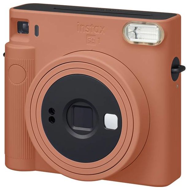62 x 62 mm Sofortbild Kamera  Instax Square SQ1 (Orange) 