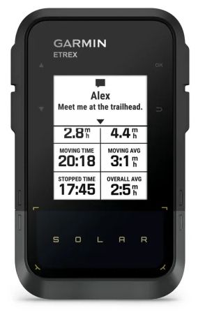 5,49 cm (2.16 Zoll) Navigationsgerät eTrex Solar 