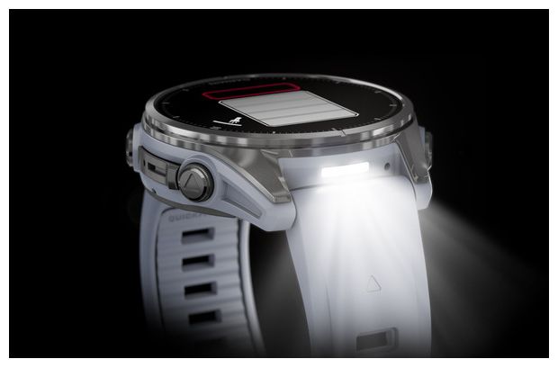 Digital 43 mm  Smartwatch Rund  Fenix 8 (Silber) 