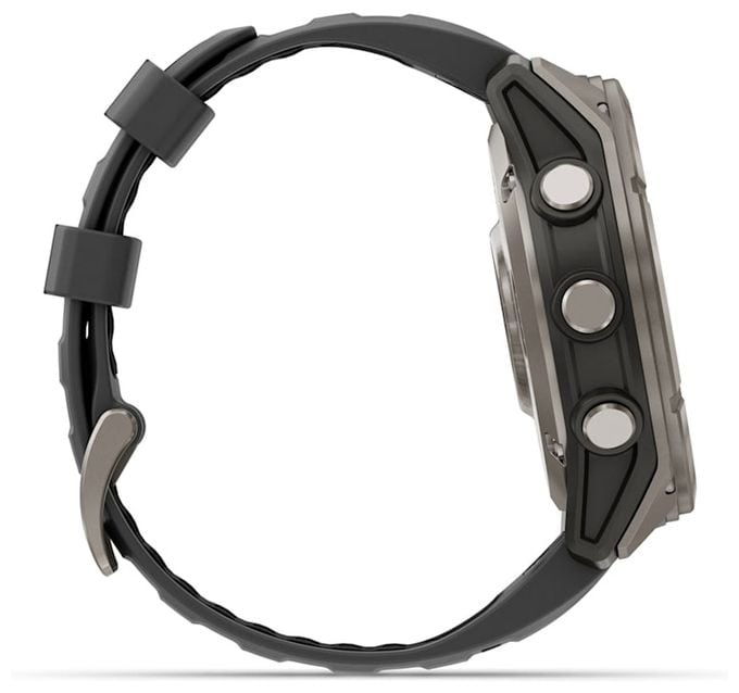 Digital 51 mm Smartwatch Rund 648 h  Fenix 8 Pro (Graphit, Titan) 