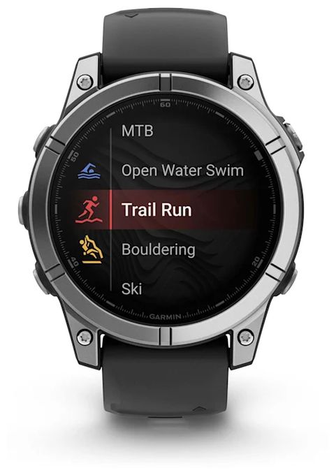 Digital 47 mm  Smartwatch Rund  Fenix E (Edelstahl) 