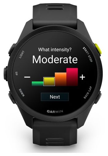Digital 30 mm Smartwatch Rund  Forerunner 70 (Schwarz) 