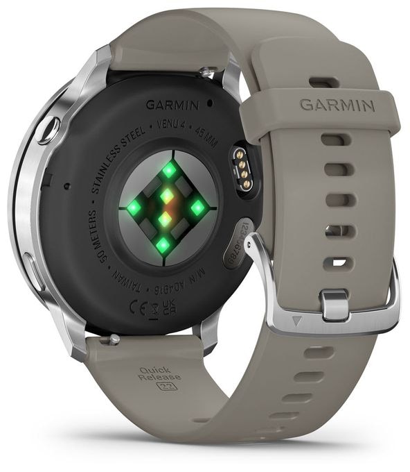 Digital 45 mm Smartwatch Rund 600 h  Venu 4 (Silber) 