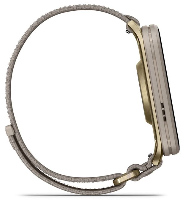 Digital Smartwatch Rechteckig 264 h  Venu X1 (Gold, Titan) 