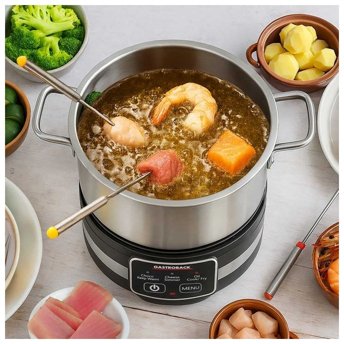 8 Person(en) 1200 W 42568 Fondue Multicook 4-in-1 & Kochplatte 