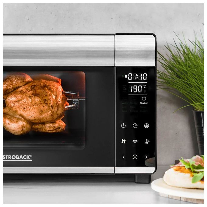 1500 W 42814 Design Bistro Ofen Bake & Grill Kompakt-Multigrill 