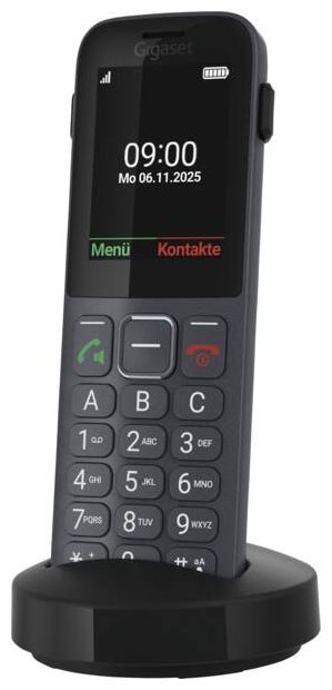 4G Smartphone 6,1 cm (2.4 Zoll Single SIM  Comfort 600 SIM (Schwarz, Grau) 