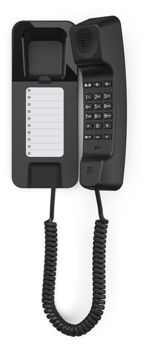 Analoges Telefon  Desk200 (Schwarz) 