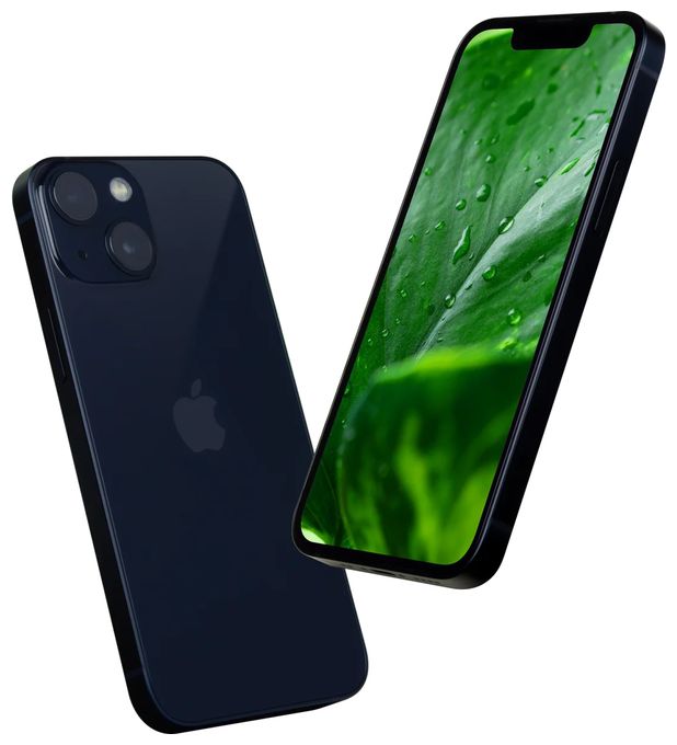 128 GB 5G Smartphone 13,7 cm (5.4 Zoll) IOS 12 MP Dual Kamera Dual Sim  Apple iPhone 13 mini refurbished (Dunkelblau) 