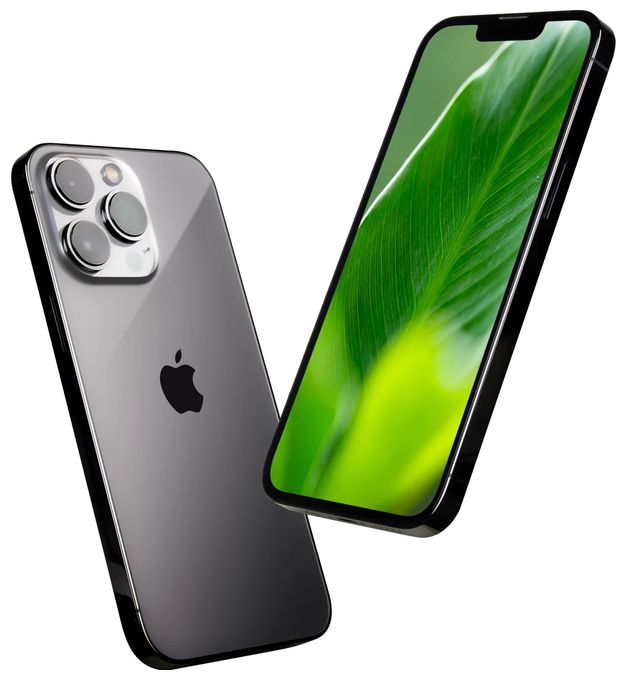 256 GB 5G Smartphone 15,5 cm (6.1 Zoll) IOS 12 MP Dreifach Kamera Dual Sim  Apple iPhone 13 Pro refurbished (Graphit, Grau) 