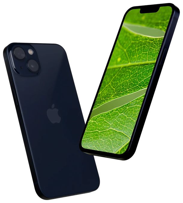 128 GB 5G Smartphone 15,5 cm (6.1 Zoll) IOS 12 MP Dual Kamera Dual Sim  Apple iPhone 13 refurbished (Dunkelblau) 