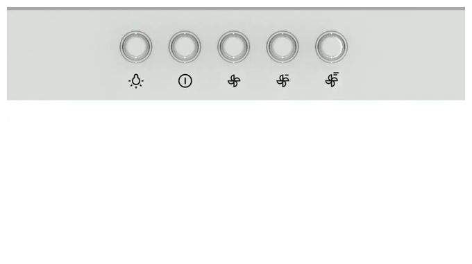 Dunstabzugshaube Wand 60 cm Abluft/Umluft (Edelstahl) WHC629E4X-DE 