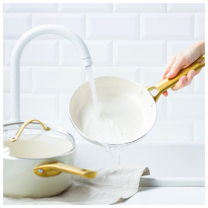  Padova Reserve Bratpfanne 2-er Set 20+26cm (Cremefarben) 