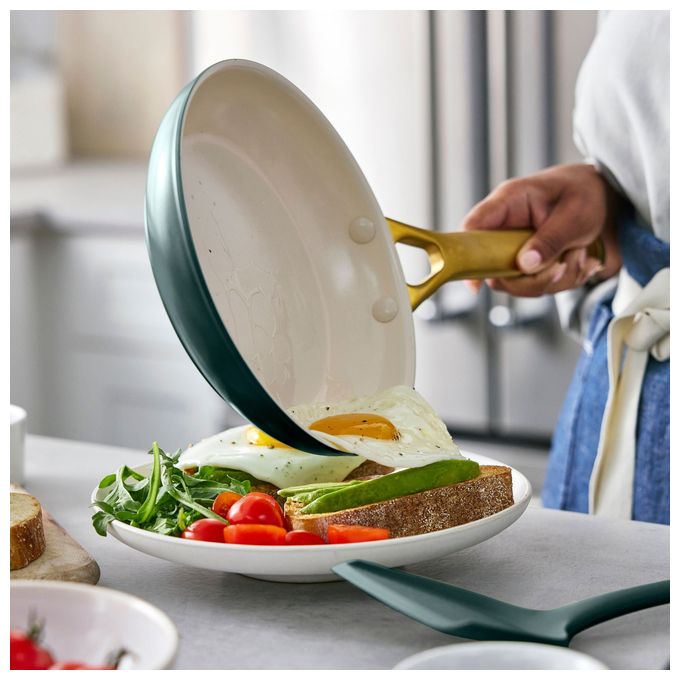  Padova Reserve Bratpfanne 2-er Set 20+26cm (Grün) 