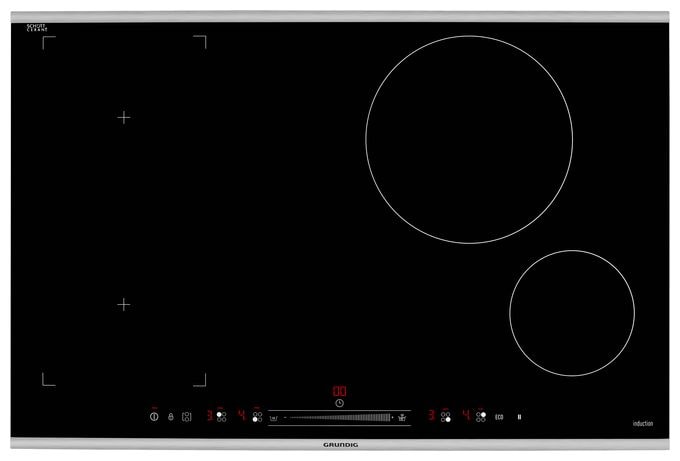 80 cm Induktions Kochfeld/Herdplatte 4 Zone(n) GIEI824470HX autarkes 
