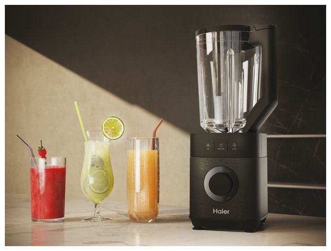 2 l Standmixer 6 Geschwindigkeiten 1200 W  HBL5B2011 (Schwarz) 