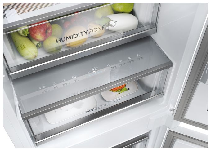 182 l / 86 l Einbau Kühl-/Gefrierkombination 146 kWh NoFrost HBW7518CF 