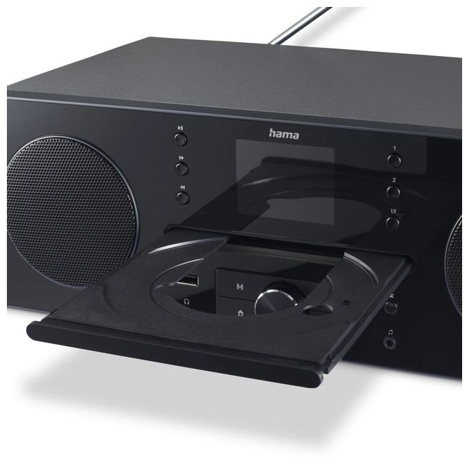 Bluetooth DAB, DAB+, FM Radio Persönlich  054254 DR1560CBT (Schwarz, Grau) 