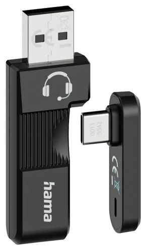 Ohraufliegender Kopfhörer kabellos 16 h Laufzeit USB Typ-C  139942 WHS-400 (Schwarz) 
