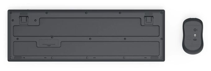 Heimbüro Tastatur RF Wireless 2.4 GHz  173056 WKM-200 (Schwarz) 