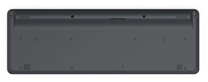 Heimbüro Tastatur RF Wireless + Bluetooth 2.4 GHz  173057 WK-300 (Schwarz) 