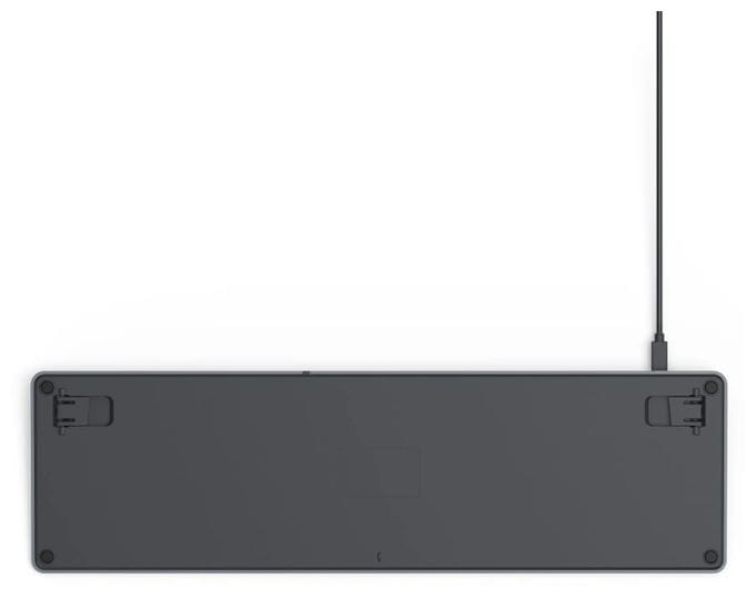 Heimbüro Tastatur USB (Schwarz, Dunkles Grau) 173058 CK-400 