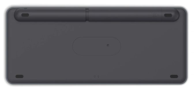 Heimbüro Tastatur RF Wireless + Bluetooth 2.4 GHz (Schwarz, Dunkles Grau) 173059 WK-500 