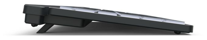 LED Heimbüro Tastatur Bluetooth 2.4 GHz (Anthrazit, Schwarz, Blau) 173068 WK-750 