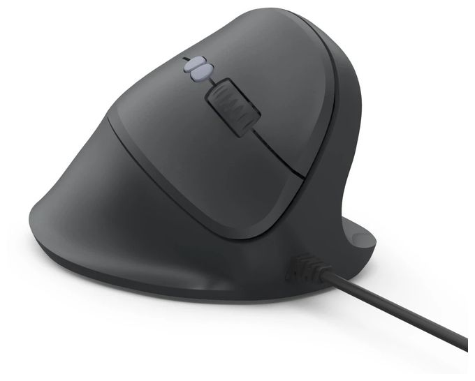1800 DPI Büro Maus Optisch  173086 ECM-500R (Schwarz) 
