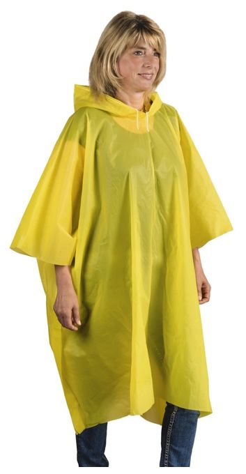 für Erwachsener (Gelb) 178145 Regenponcho 