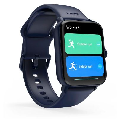Digital 44 mm Smartwatch Quadratisch  178621 6010 (Blau) 