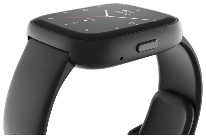 Digital 46 mm Smartwatch Rechteckig IP68  178640 4000 (Schwarz) 