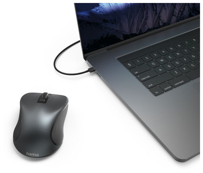 1600 DPI Büro Maus Optisch  182643 Canosa (Anthrazit) 