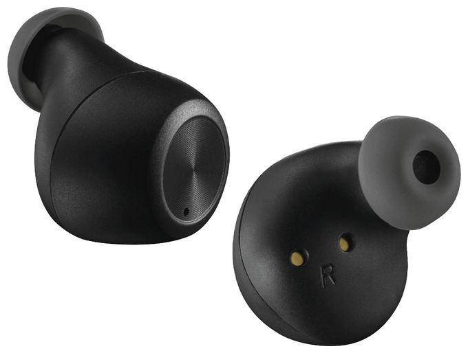 In-Ear Bluetooth Kopfhörer Kabellos TWS 4 h Laufzeit IPX4 USB Typ-C  184090 Passion Chop (Schwarz, Grau) 
