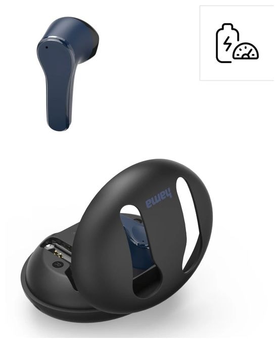 In-Ear Bluetooth Kopfhörer Kabellos TWS 4 h Laufzeit  184175 Spirit Unchained (Schwarz, Blau) 