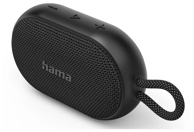 6 W Bluetooth Lautsprecher IPX7 Laufzeit bis 12 h  188235 Buddy 3.0 (Schwarz) 