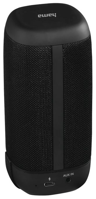 3,5 W Bluetooth Lautsprecher Laufzeit bis 12 h  188241 Tube 4.0 (Schwarz) 