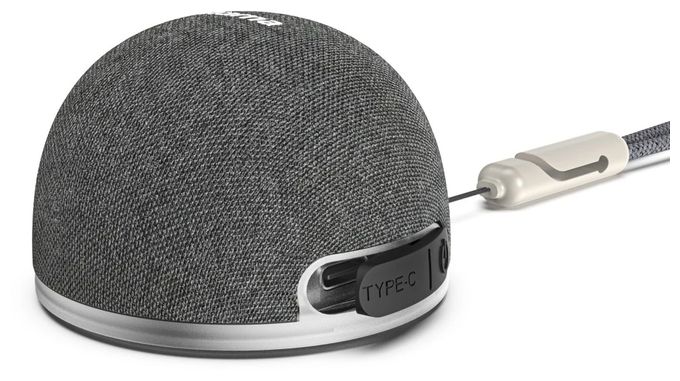 5 W Bluetooth Lautsprecher IPX0 Laufzeit bis 6 h  188245 MagBuddy (Grau) 