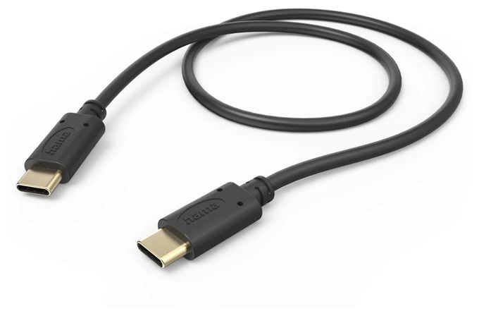 0,48 Gbit/s Stecker USB C auf USB C 0,5 m  201706 (Schwarz) 