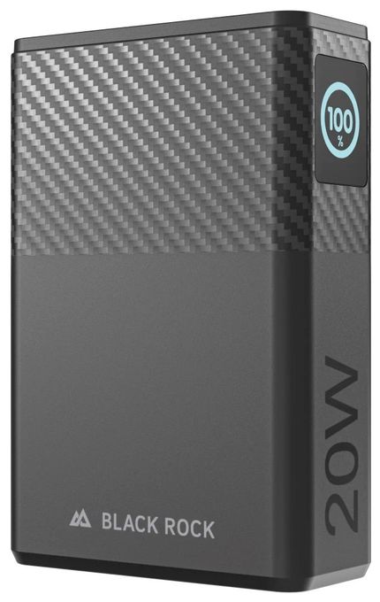 10000 mAh Powerbank USB Typ-C  201761 Power Pack (Schwarz) 