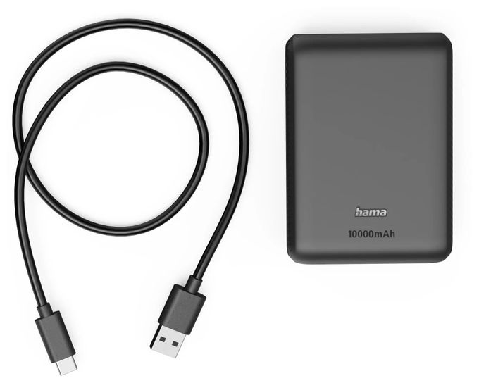 10000 mAh Powerbank USB Typ-C  201776 (Anthrazit) 